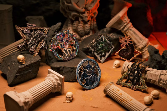Cthulhu Mythos Creatures Magnetic Pins & Badges