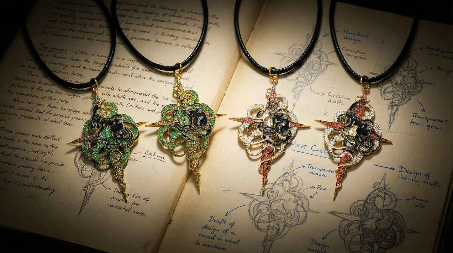 “The Star of Sanctuary” Cthulhu Mythos Pendant